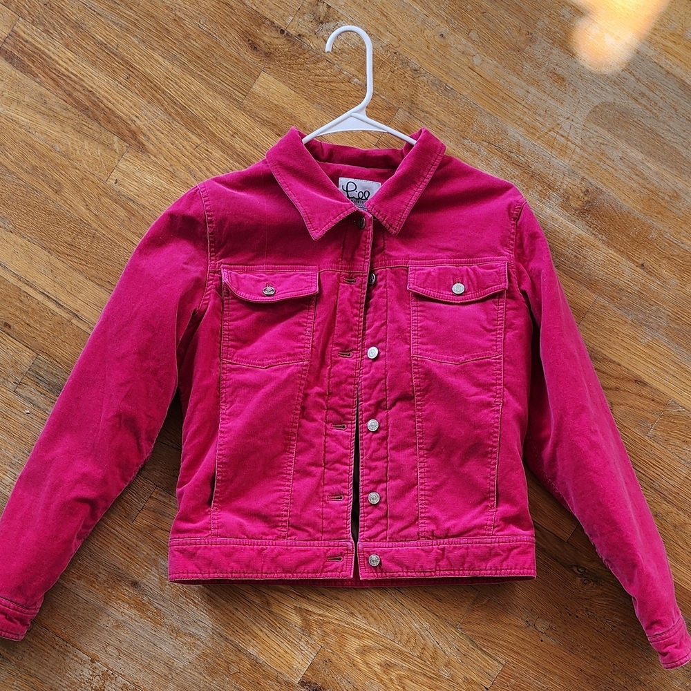 Lilly Pulitzer Women's Corduroy Jean Jacket